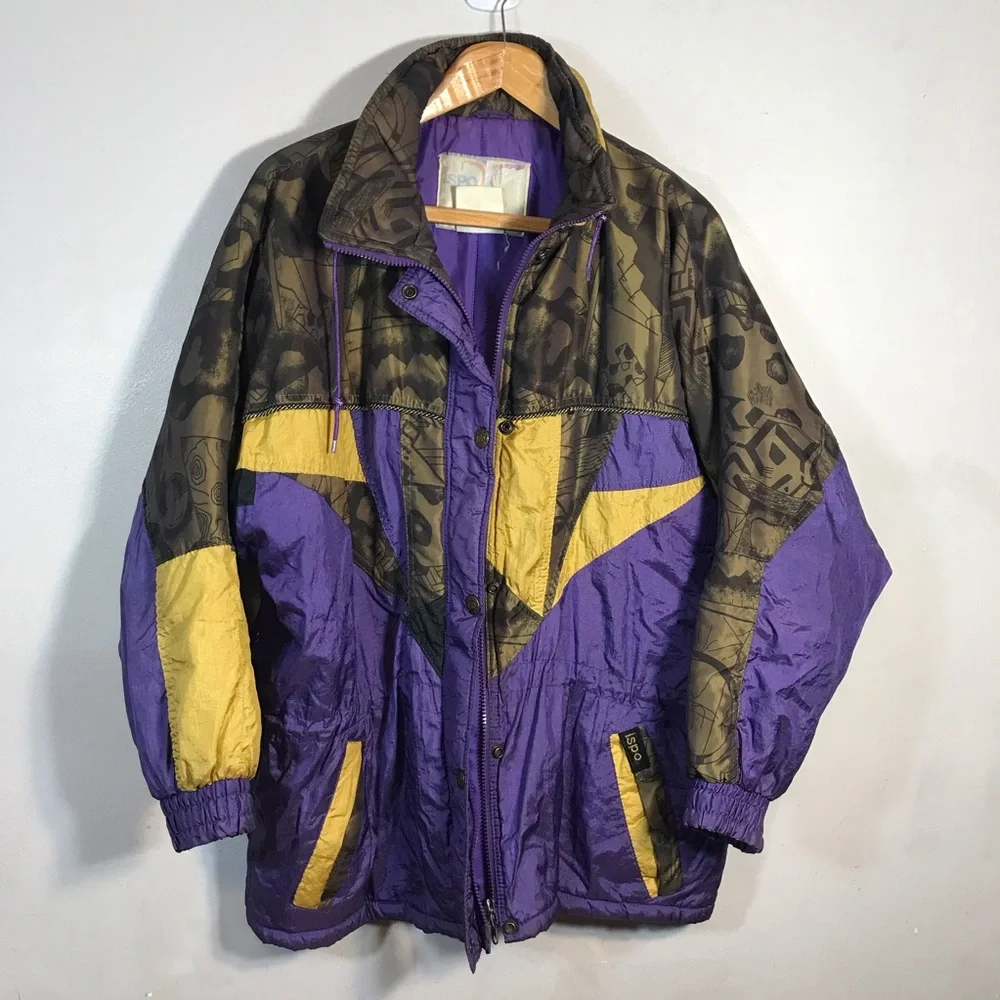 80s ski Winter jacket - Picture 6 of 8